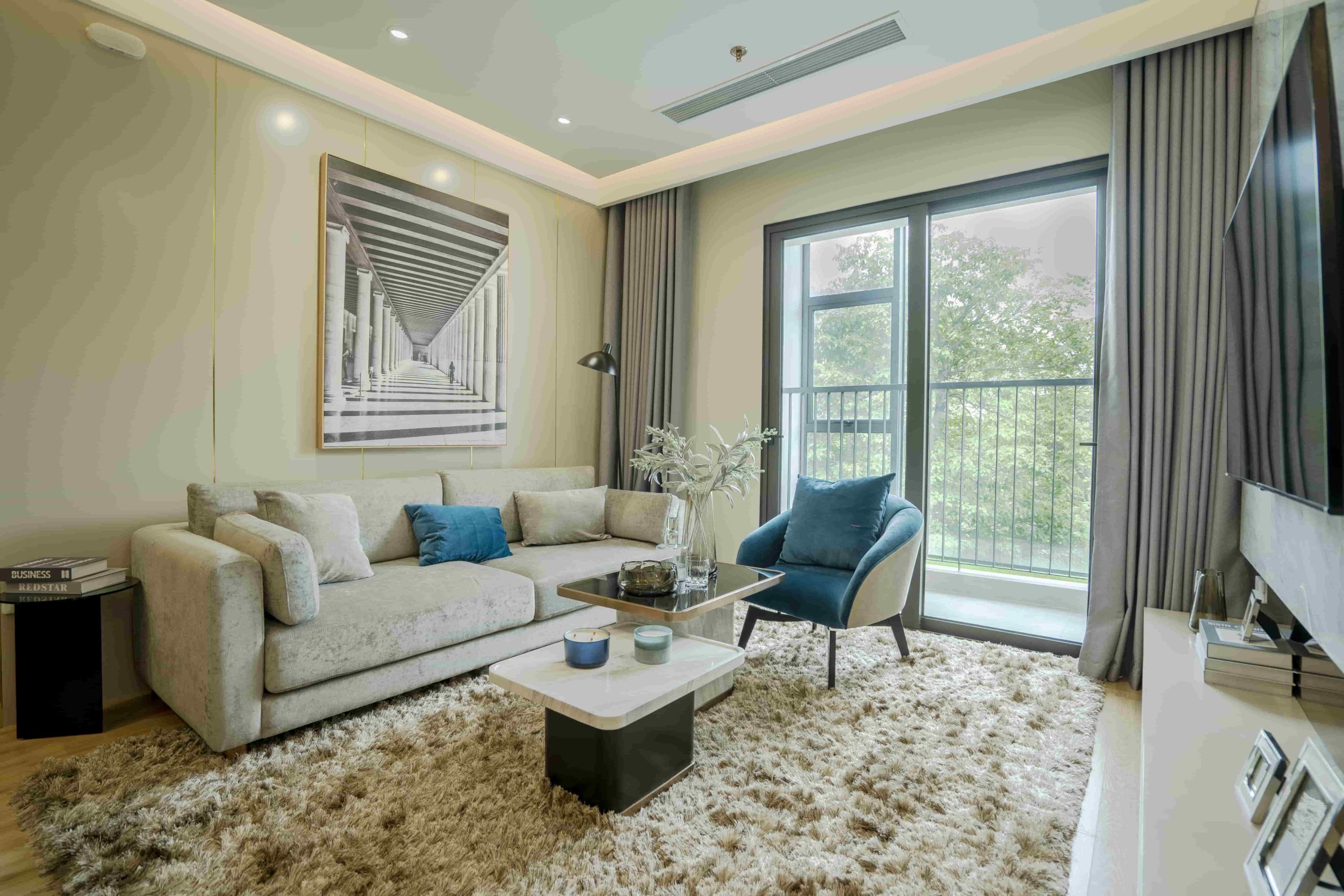 Không gian sống xanh và vẻ hiện đại tại căn hộ Moonlight 1