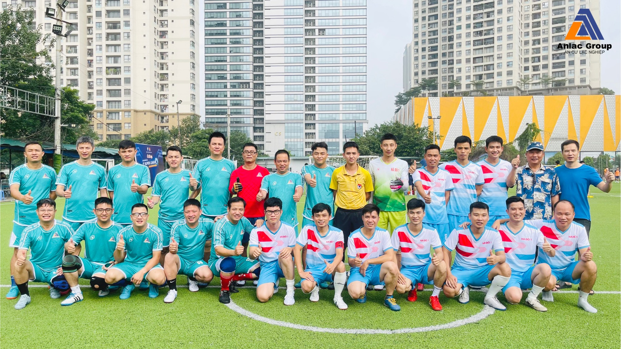 Anlac Group tham gia giải bóng đá kỷ niệm 33 năm ngày thành lập Tập đoàn Hà Đô 