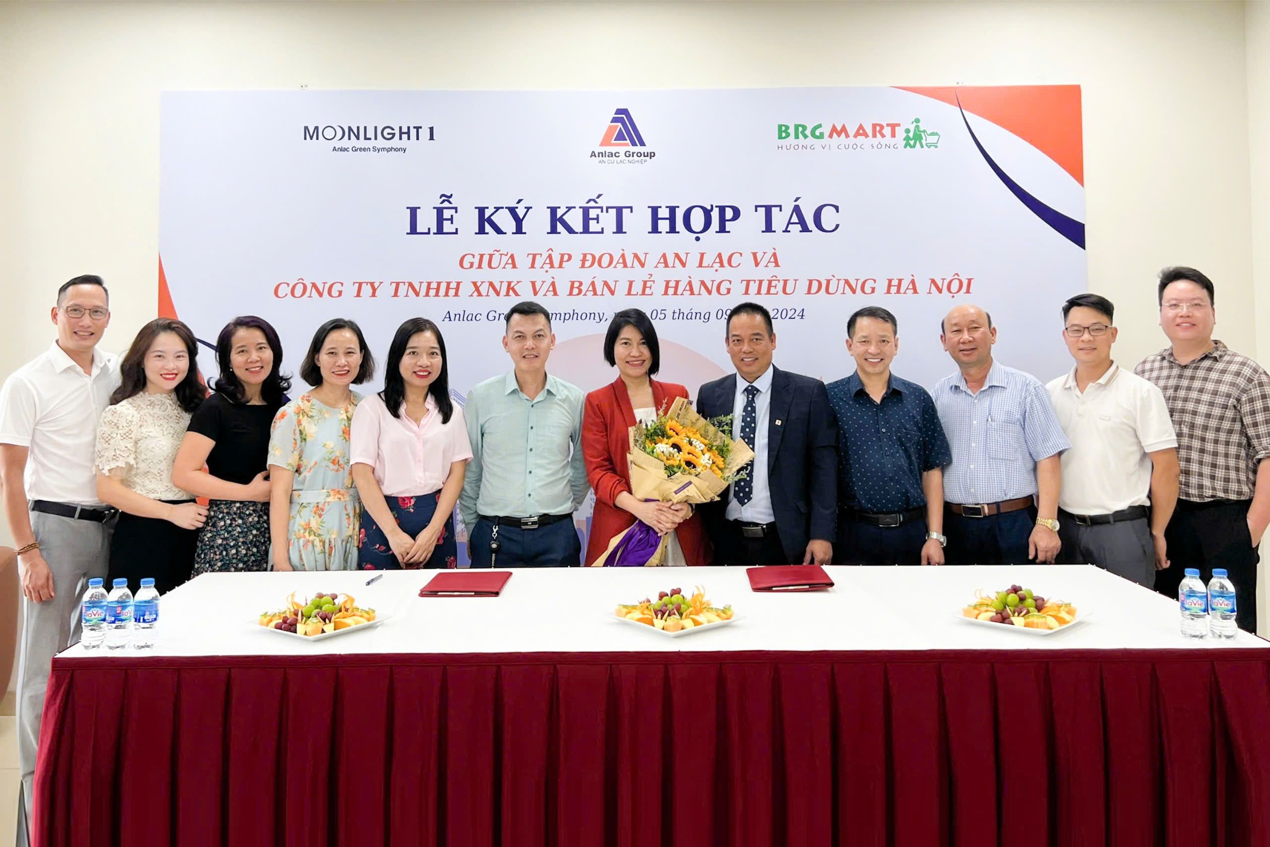 TẬP ĐOÀN AN LẠC CHÍNH THỨC KÝ KẾT THỎA THUẬN HỢP TÁC CHIẾN LƯỢC VỚI HỆ THỐNG SIÊU THỊ BRG MART TẠI TÒA CĂN HỘ MOONLIGHT 1