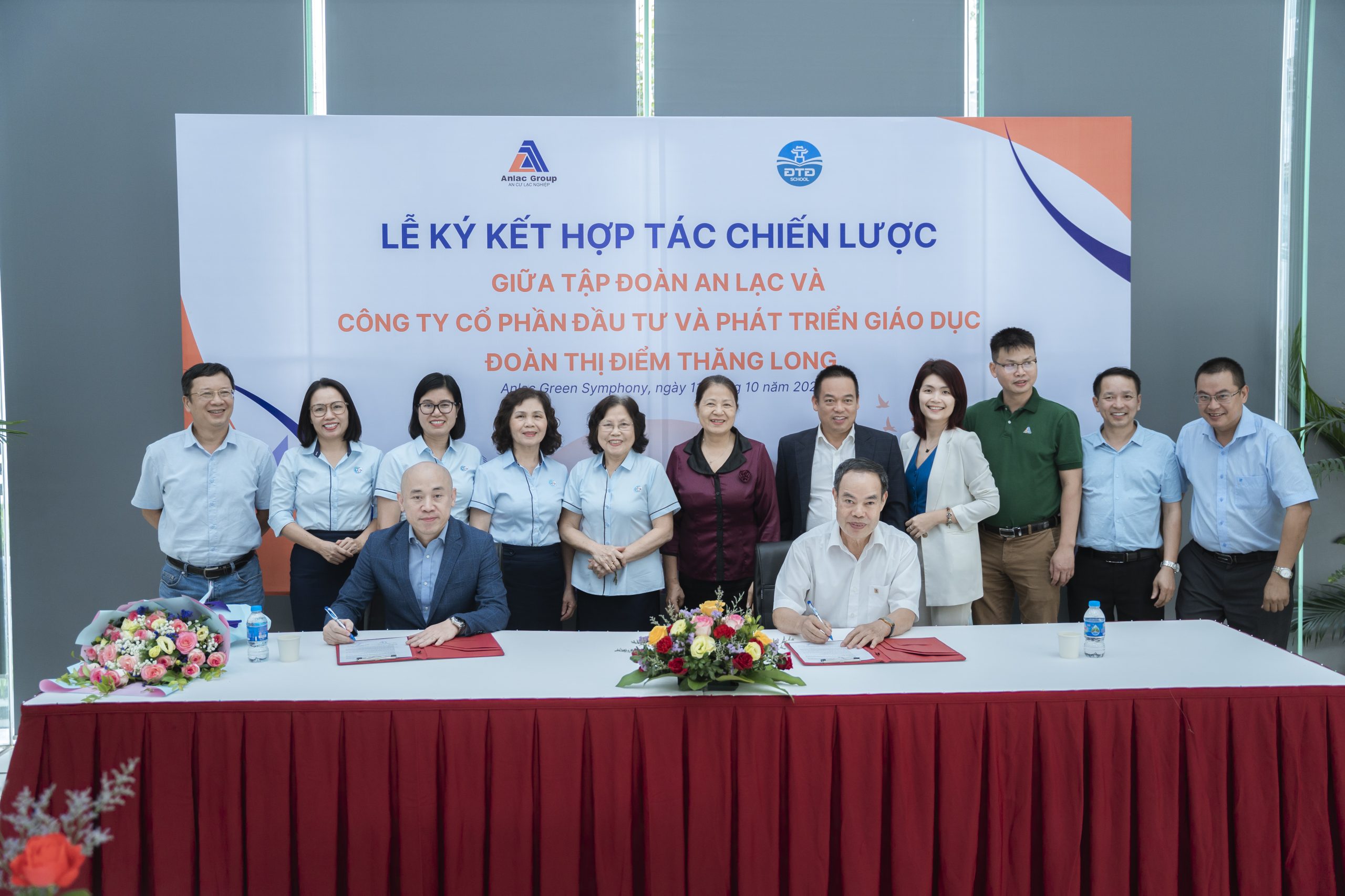 TẬP ĐOÀN AN LẠC KÝ KẾT HỢP TÁC CHIẾN LƯỢC VỚI CÔNG TY CPĐT VÀ PHÁT TRIỂN GIÁO DỤC ĐOÀN THỊ ĐIỂM THĂNG LONG